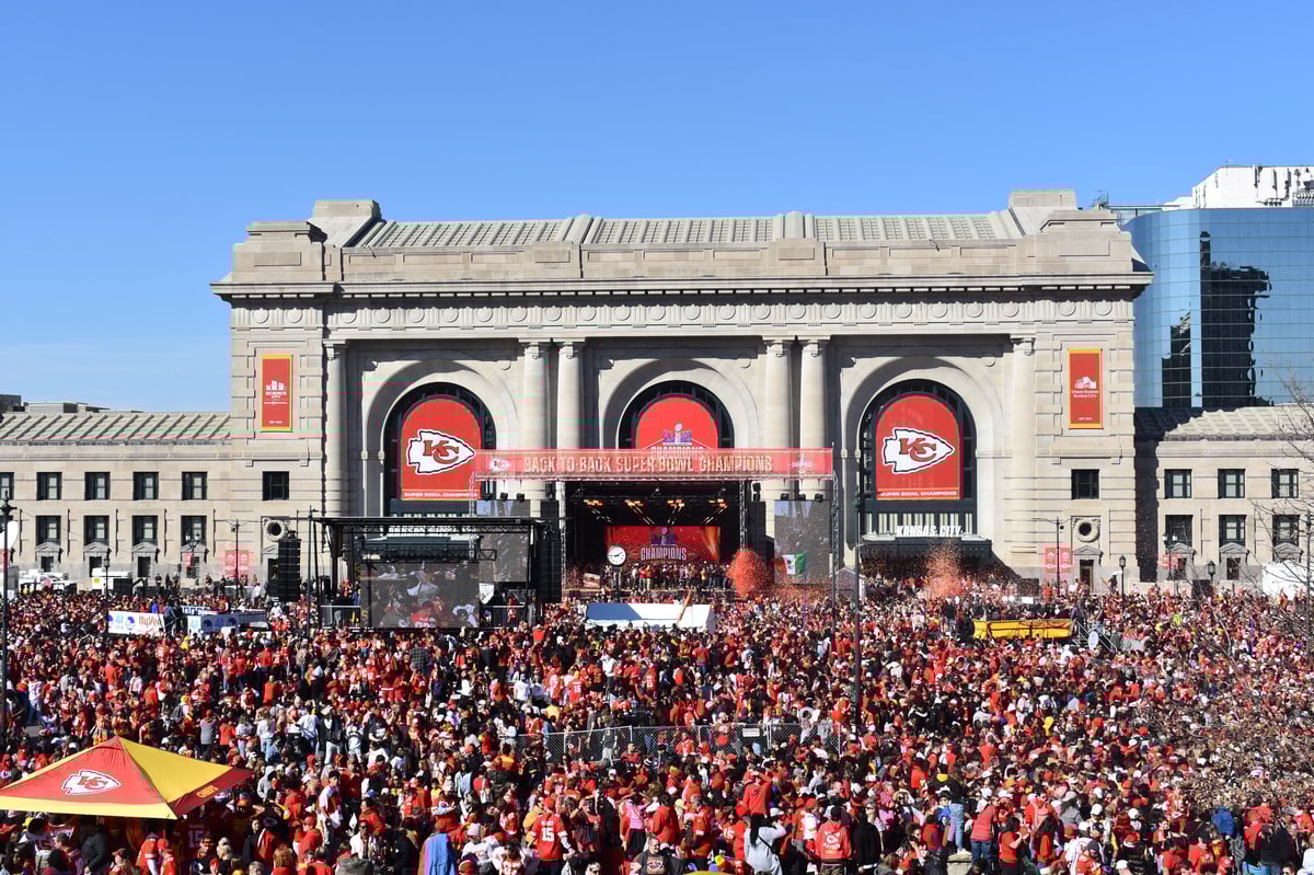 NFL football game celebration