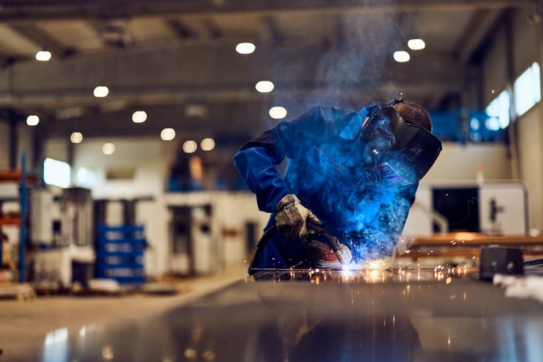 Welding training at FDTC